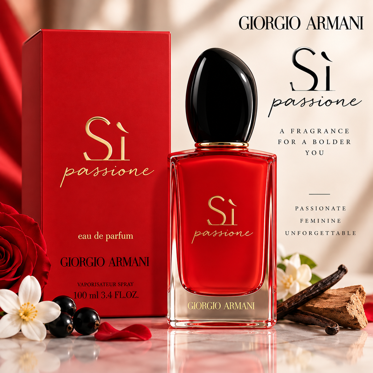 Giorgio Armani Sì Passione Eau de Parfum 100ml