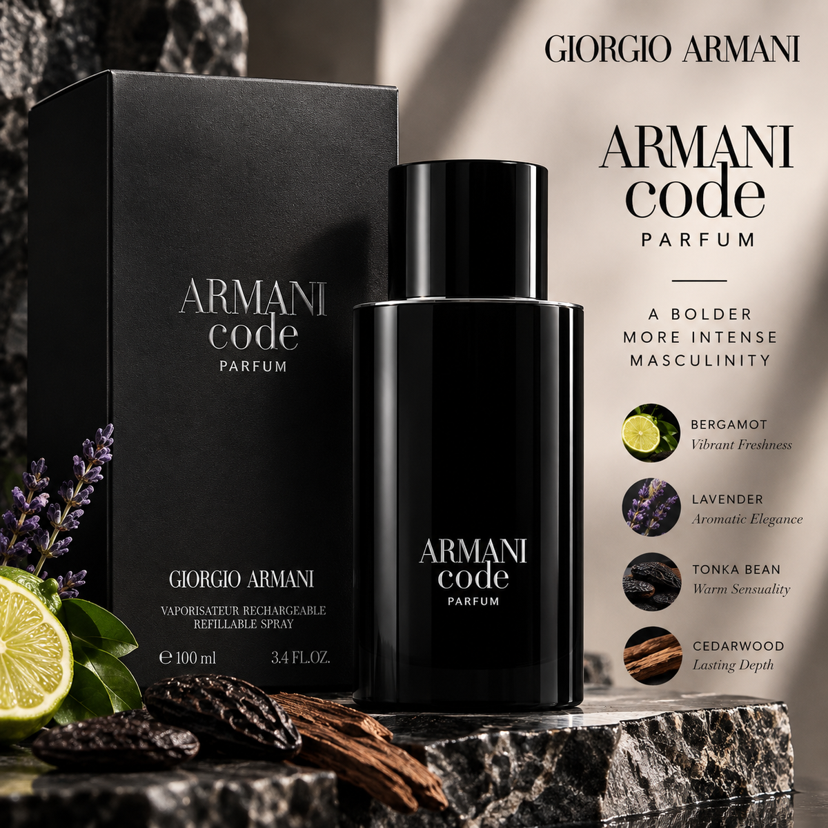 Armani Code Parfum Eau de Parfum 100ml