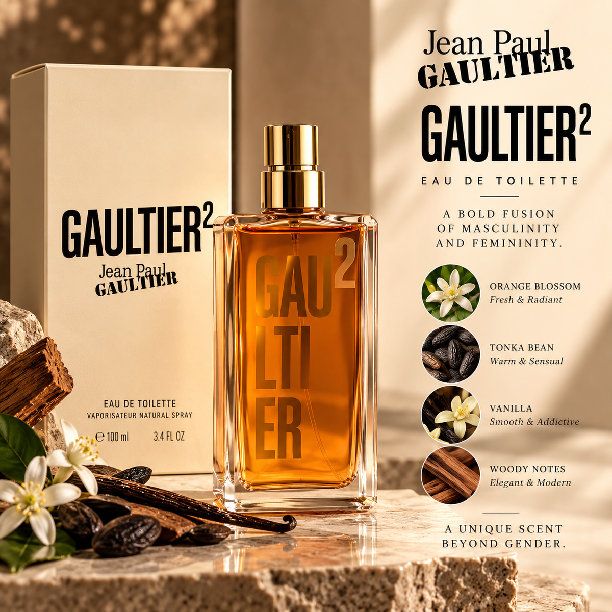 Jean Paul Gaultier Gaultier² Eau de Parfum 100ml