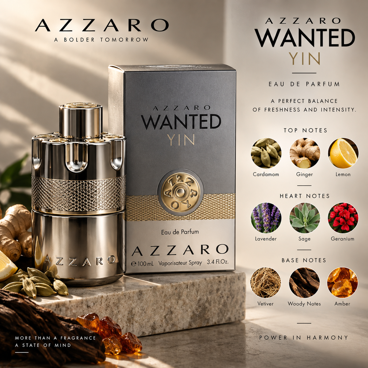 Azzaro Wanted Yin Eau de Parfum 100ml