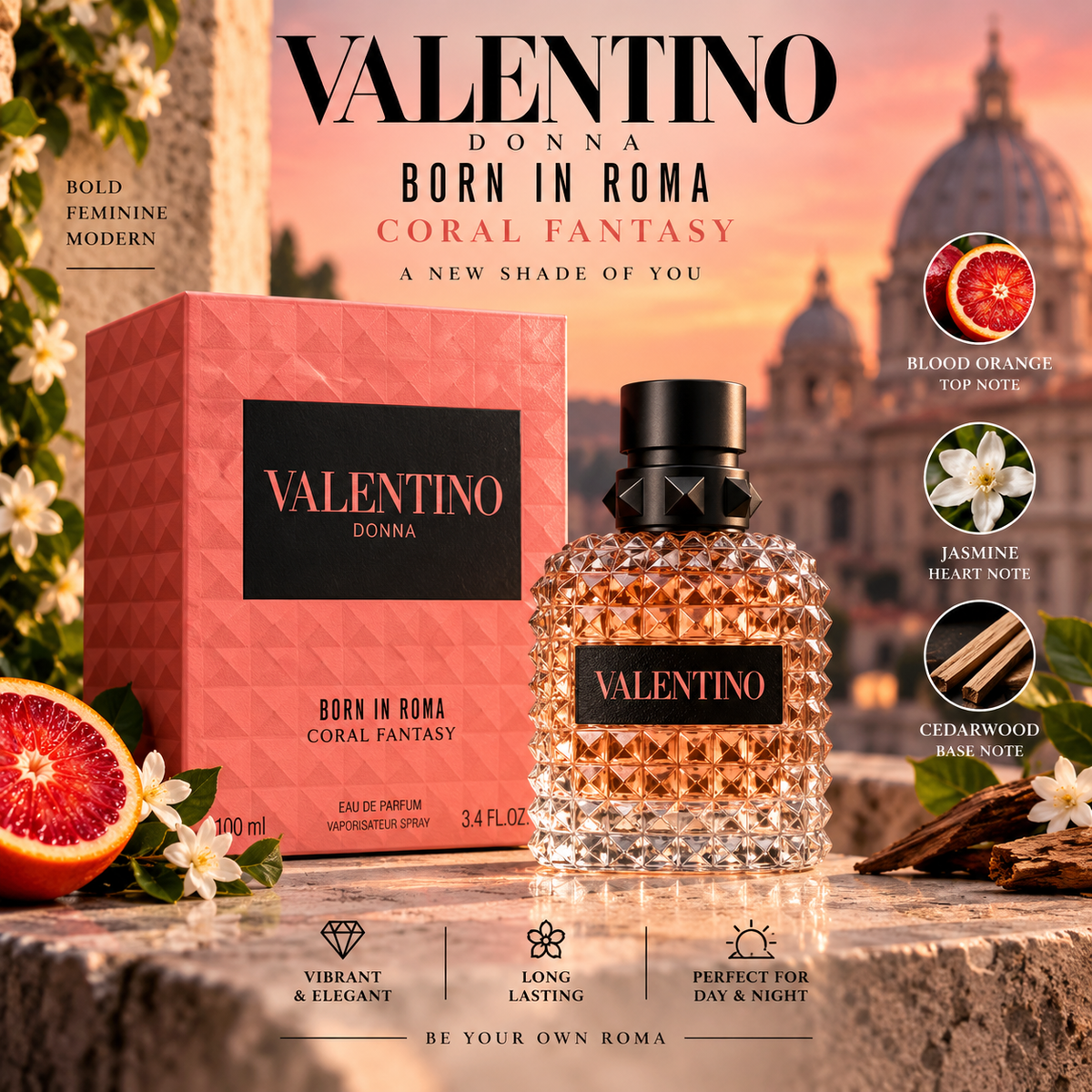 Valentino Donna Born In Roma Coral Fantasy EDP 100ml
