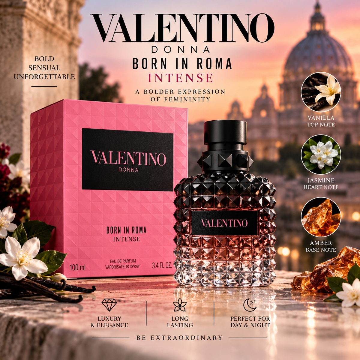 Valentino Donna Born In Roma Intense EDP 100ml