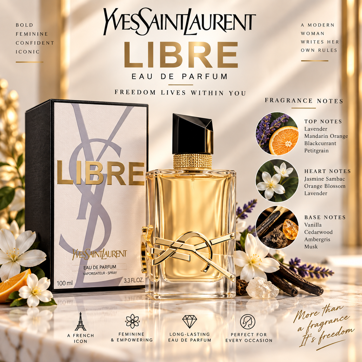 YSL Libre Eau de Parfum 100ml