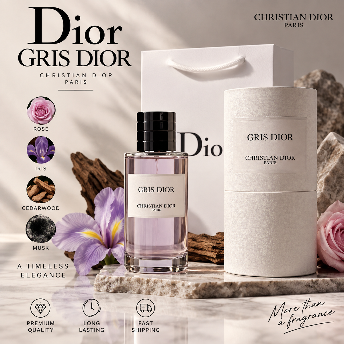 Dior Gris Dior Eau de Parfum 125ml – Unisex