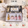 Dior Miniature Perfume Set – 4 Piece Collection