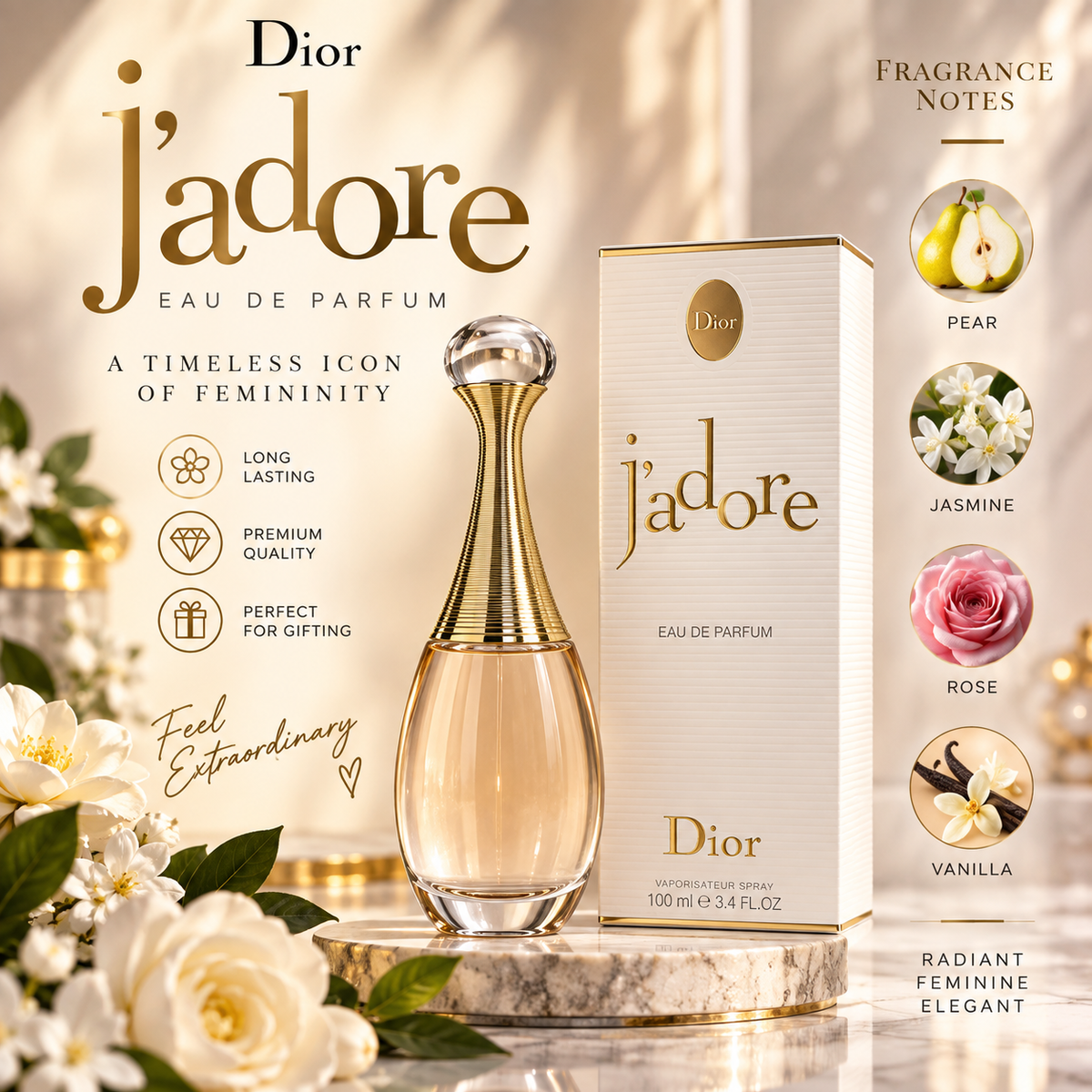 Dior J’adore Eau de Parfum 100ml