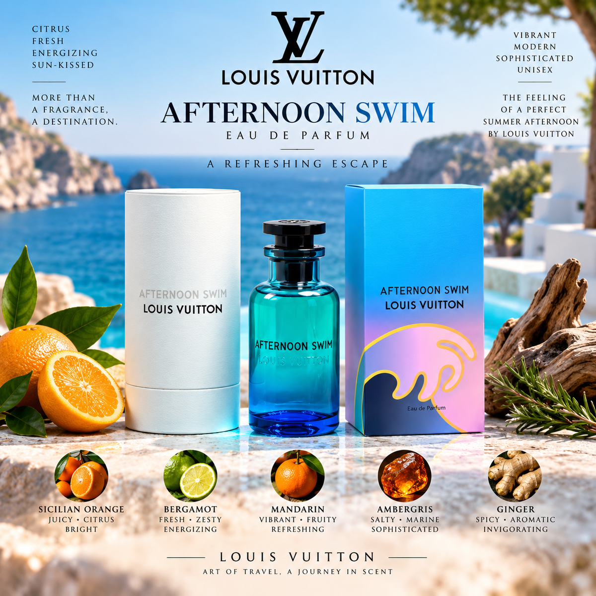 Louis Vuitton Afternoon Swim Eau de Parfum 100ml