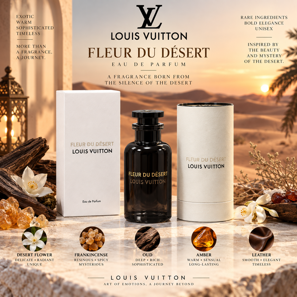 Louis Vuitton Fleur du Désert Eau de Parfum 100ml