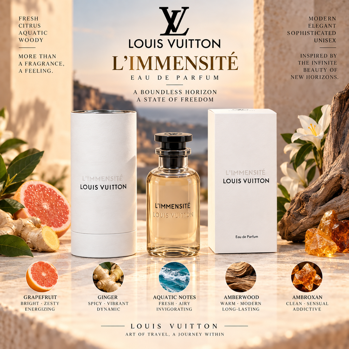 Louis Vuitton L’Immensité Eau de Parfum 100ml