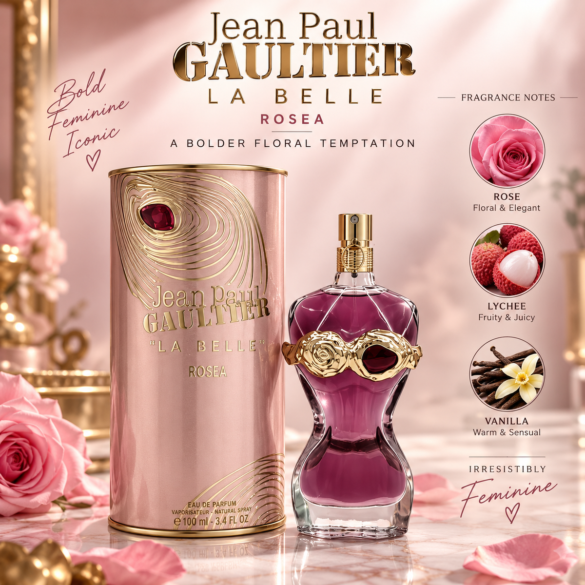Jean Paul Gaultier La Belle Rosea 100ml