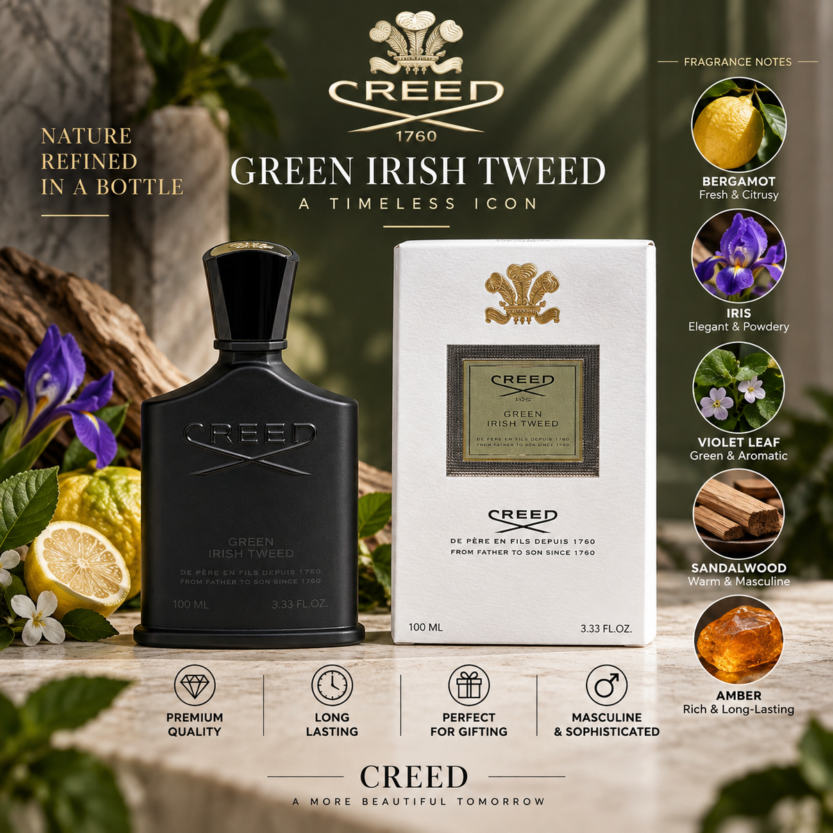 Creed Green Irish Tweed 100ml