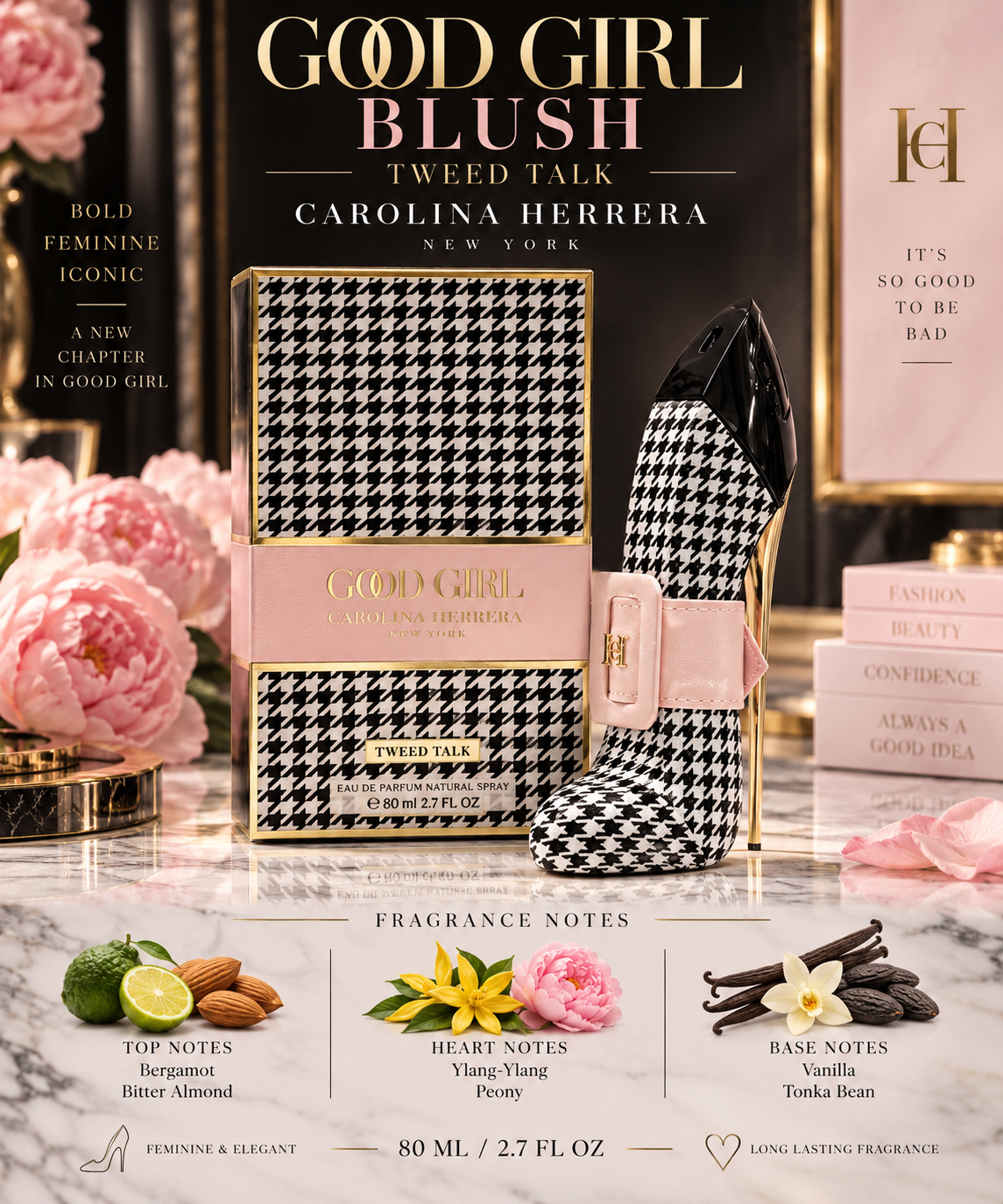 Carolina Herrera Good Girl Blush Tweed Talk Eau de Parfum 80ml