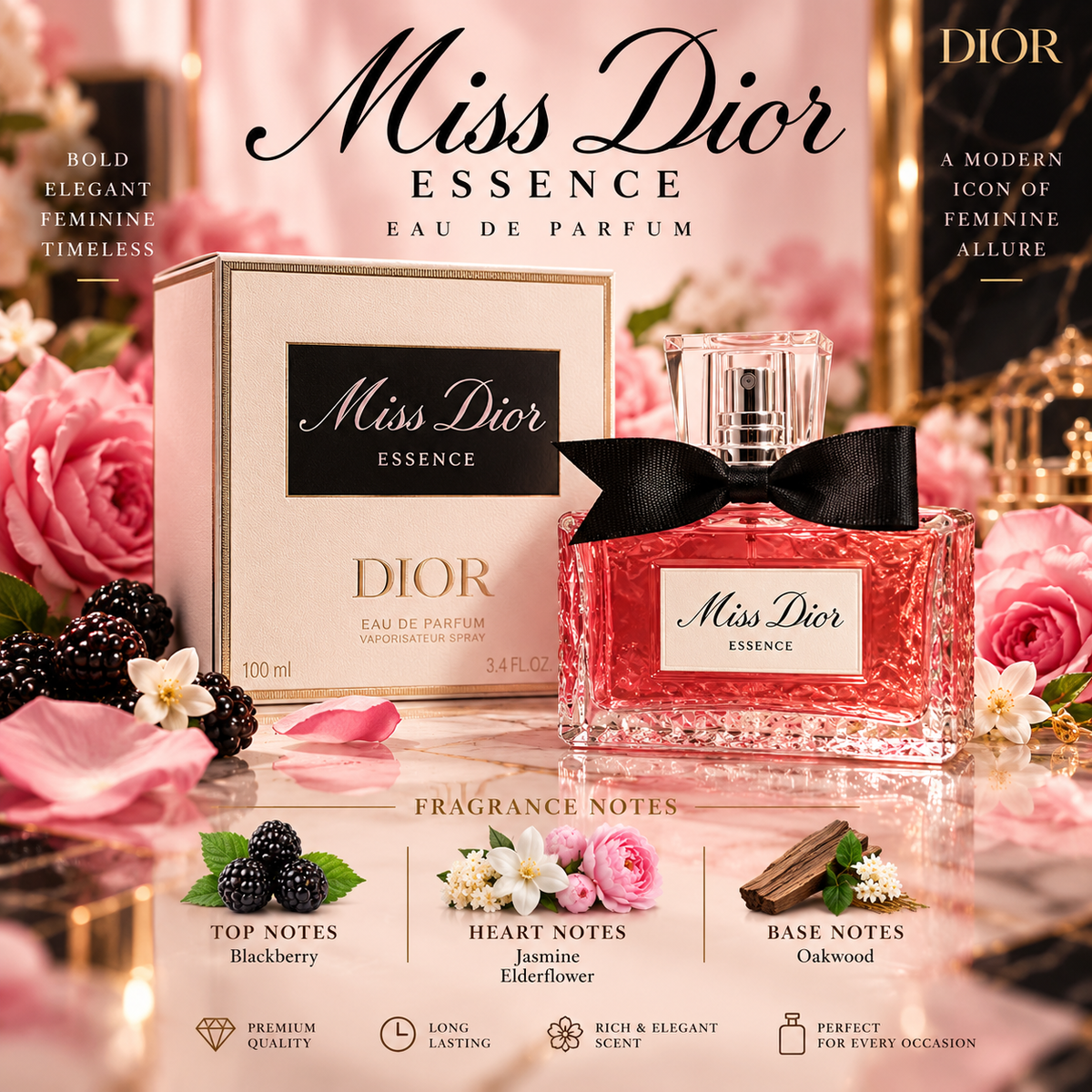 Miss Dior Essence Eau de Parfum 100ml